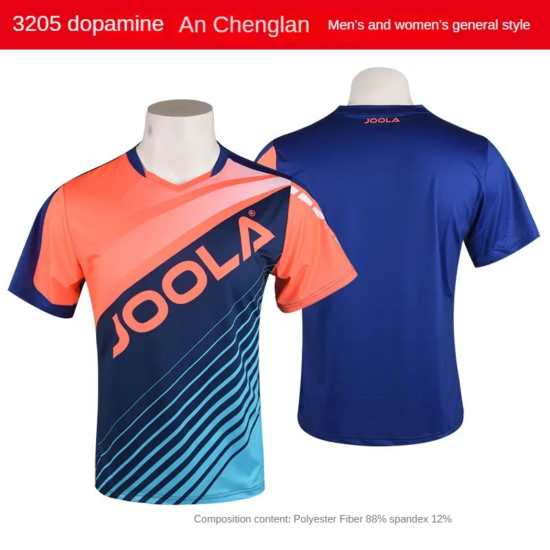 Sport jersey joola Table tennis clothes men women t-shirts T shirt ping pong quick dry top polo