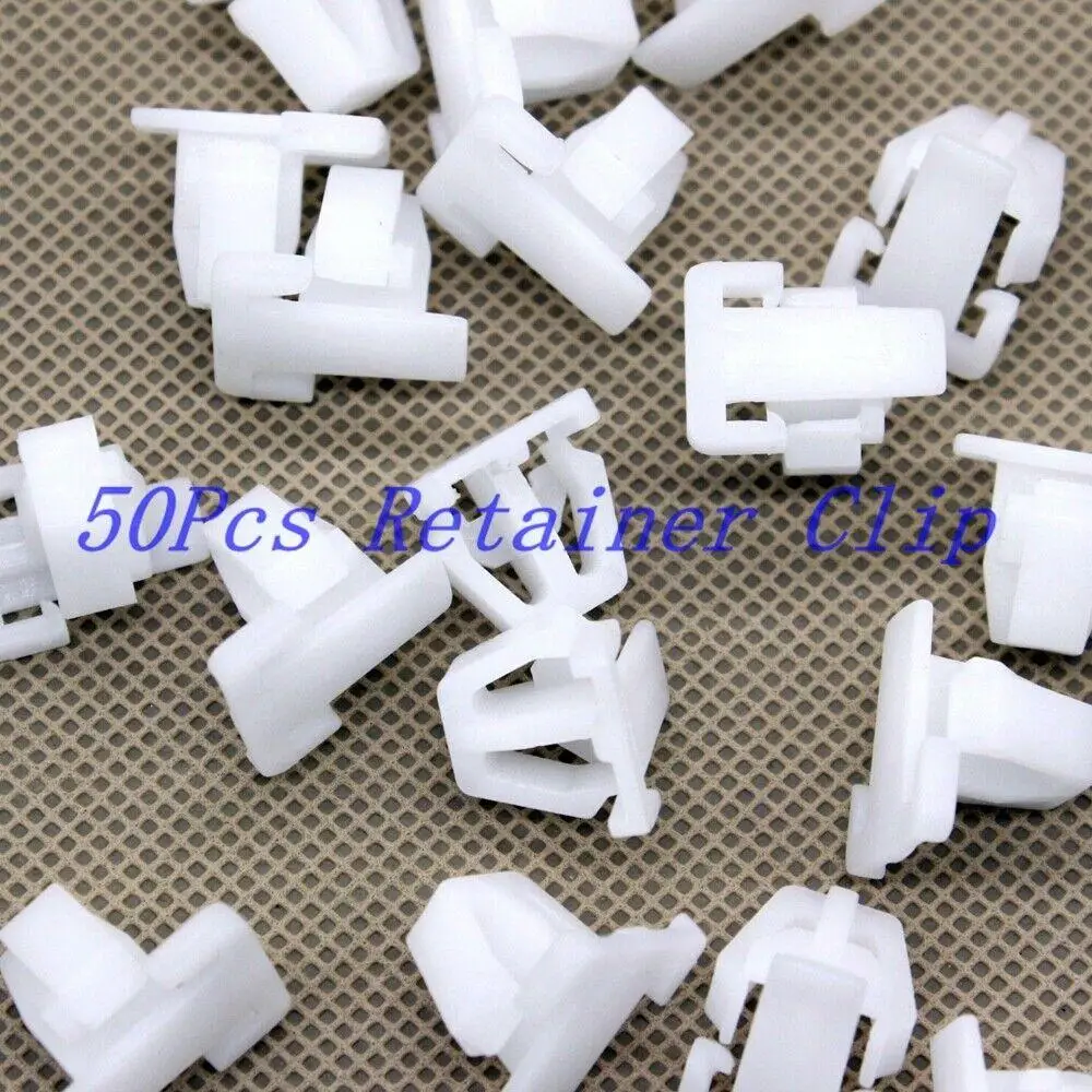 50Pcs For Honda Front Door-Body Side Molding Clip Retainer 75305-S0A-003