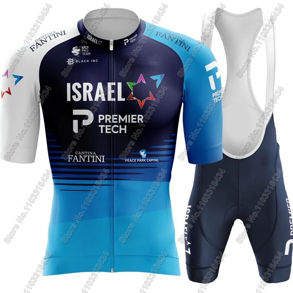 Israel Cycling Jersey 2025 Premier-Tech Team Set Short