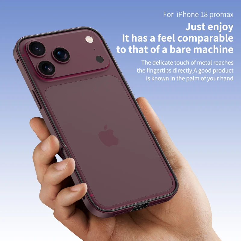 Premium Shockproof Metal Phone Case - Enhanced Frame Protection Accessories