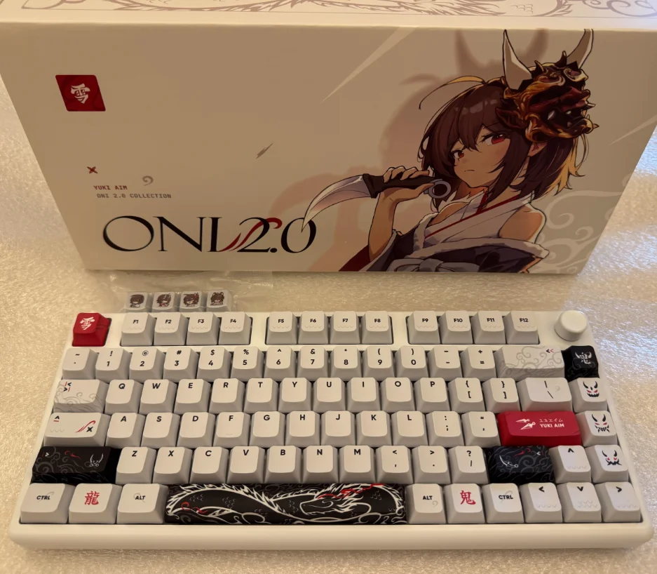 【正規品】YukiAim Polar 65 Keycaps 日本版 The Yuki Polar65 Mechanical Keyboard
