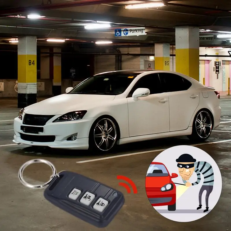 

Car Alarm System Auto Start Stop Keyless Entry System LCD Remote Control With Vibration Alarm Engine Start System For Cars