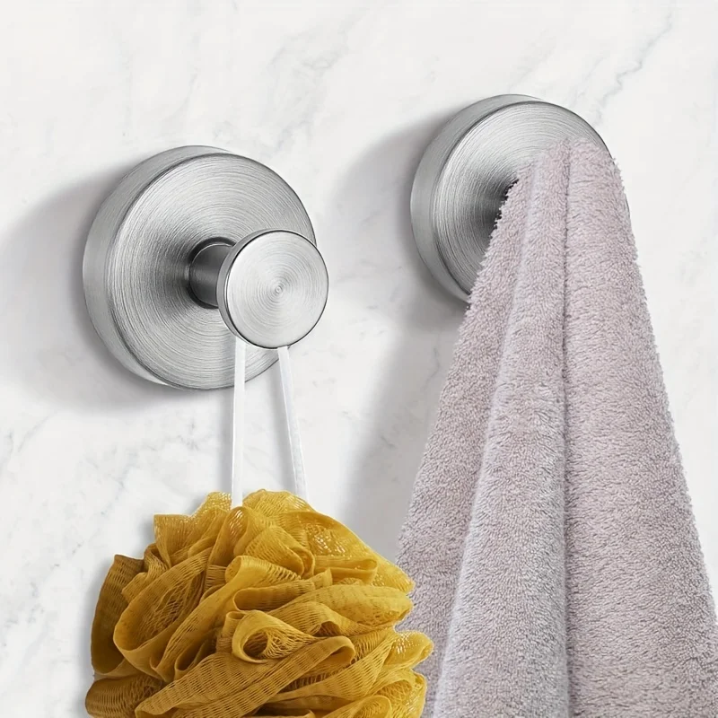 Suction Cup Hooks for Shower Removable Towel Hooks for Bathroom Window Glass Door Wall Bath Robe Looafh Hook Hanging