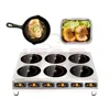 Table Top 2/4/6 Burner Electric Stove 210mm Low Price Durable Electric Cook Top Induction Heating Plate Induction Cooker 4