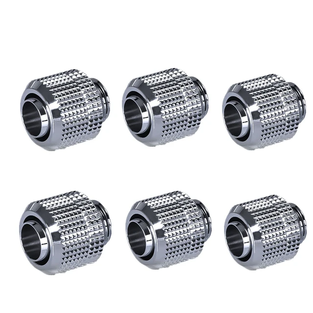 Kit de Encaixe de Tubo Macio para Tubulação Conector de Compressão Manual Preto e Prata 10 mm 13 mm 10 mm 16 mm 8 - Imagem 6