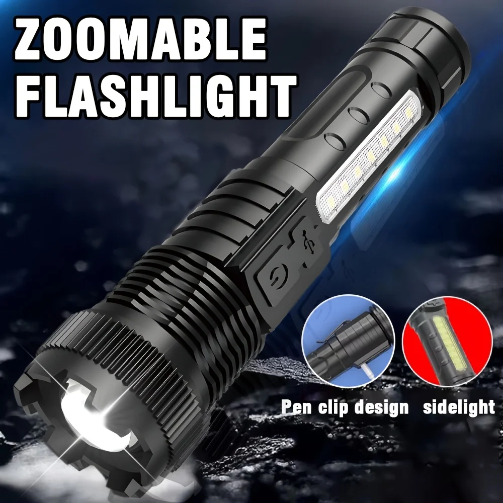 Rechargeable LED Flashlight 7
