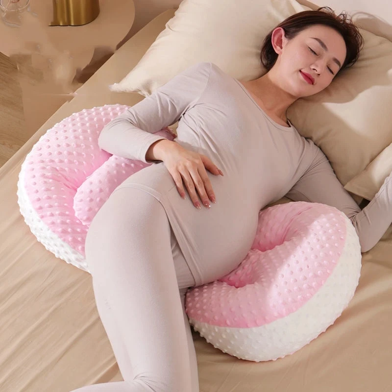 Pregnancy Pillow Pregnant Women's Side Sleeping Belly Pillow Multifunctional Maternity Waist Protection Pillow Adjustable Width Pregnancy