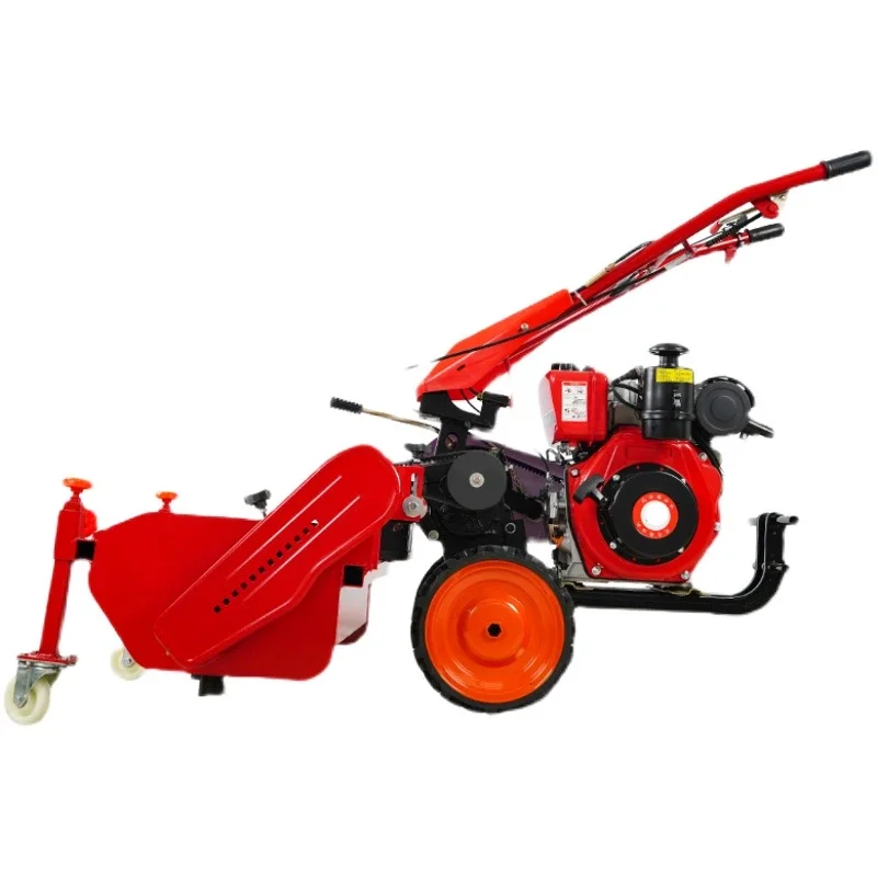 

Orchard forest self-propelled lawn mower gasoline and diesel mowing lawn trimmer mowing high-powered land reclamation weeding