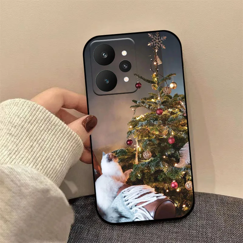 Festive Christmas Style Soft Silicone Phone Case Cover