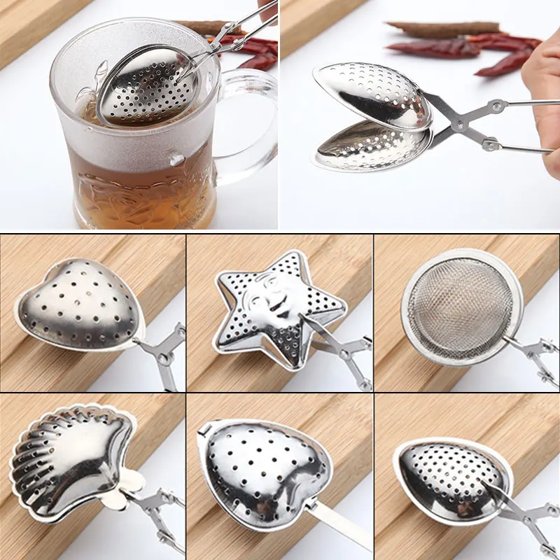 

Tea Filter Stainless Steel Seasoning Filter Ball Durable Seasoning Filter Ball High Temperature Resistant Geometric Filter Ball