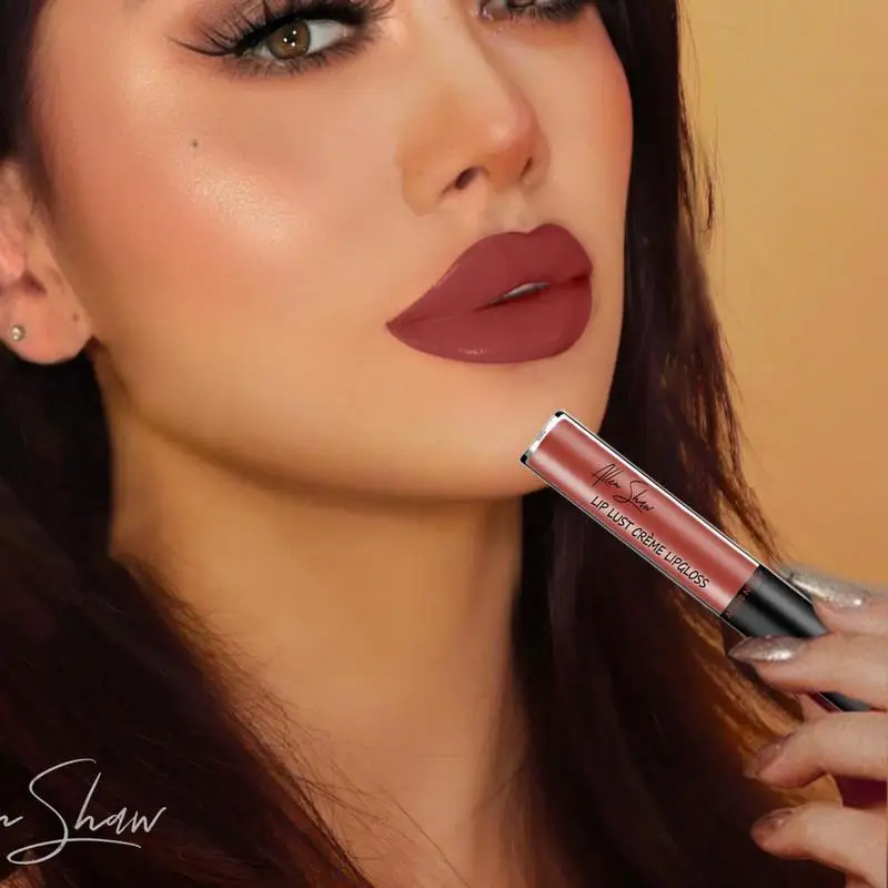 

Velvet Matte Lipstick Non-Stick Cup Not Faded Waterproof Lip Gloss Matte Liquid Lipstick Makeup Cosmetic Set For Girls Women
