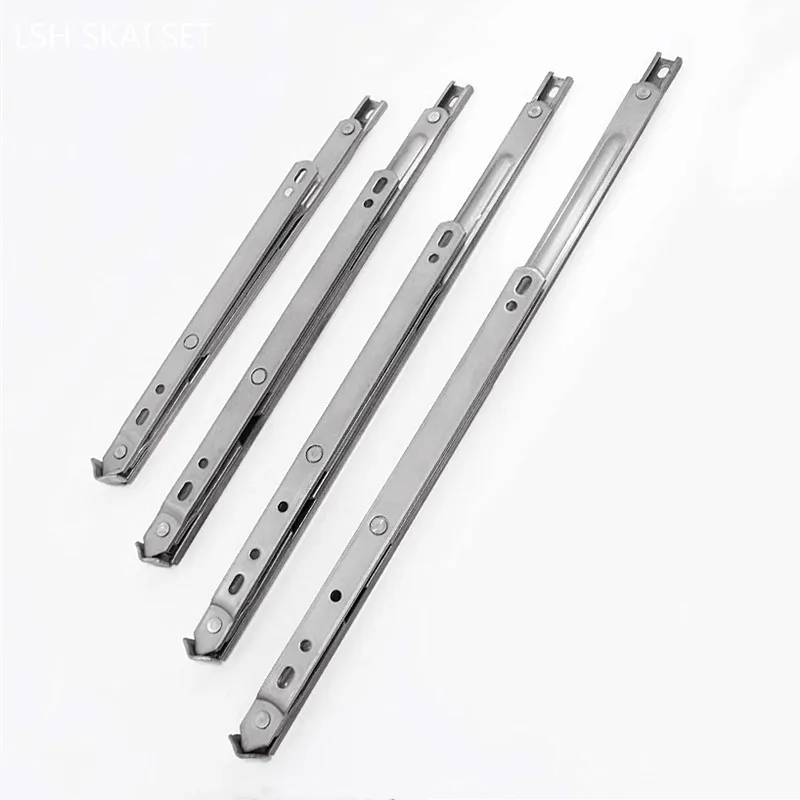 1Pc304 Stainless Steel Push Pull Window Limiter Bracket Door Hinge Four-link Slide Stay Flat Open Doors and Windows Stopper Stay