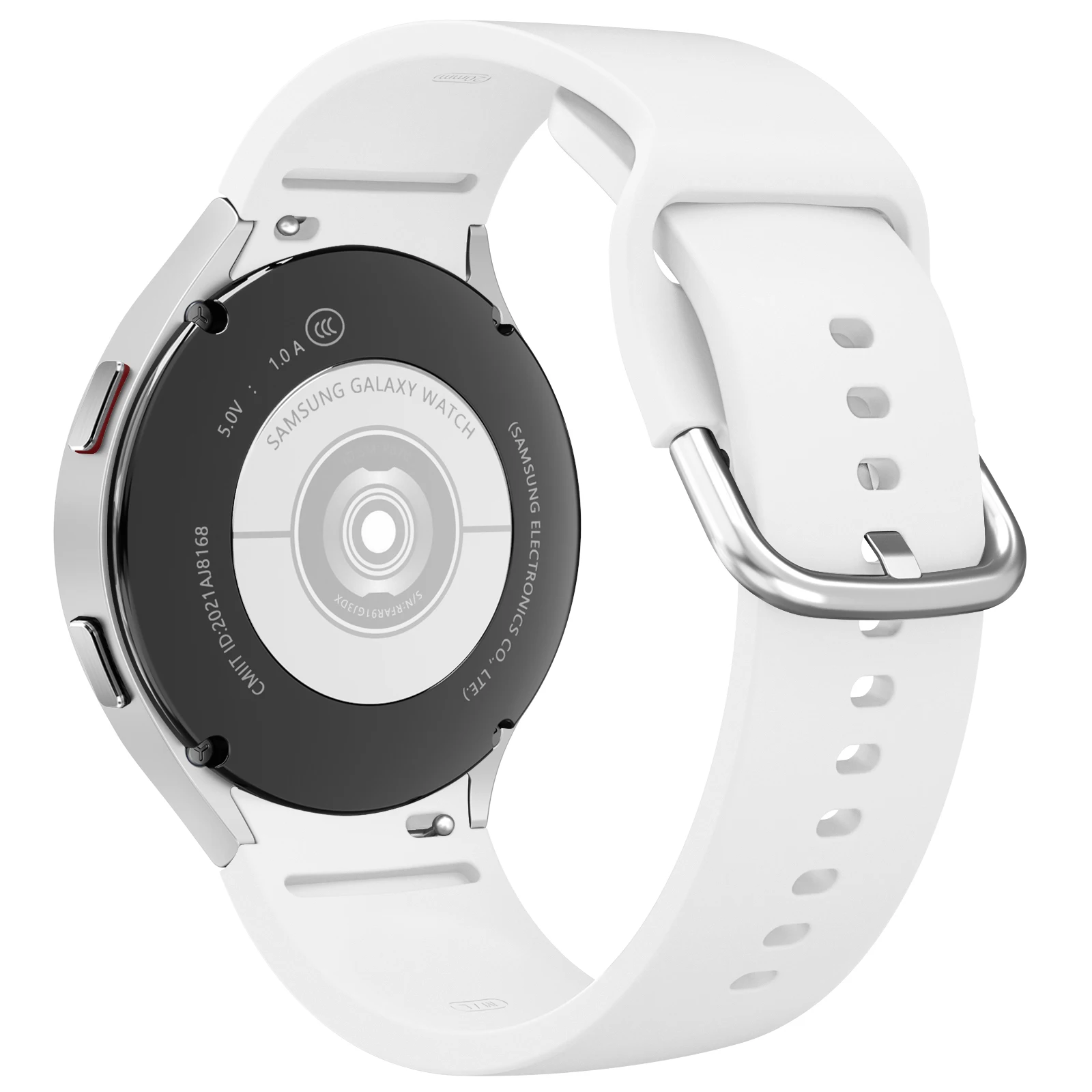 Seamless 20mm Silicone Watch Band – Universal Design