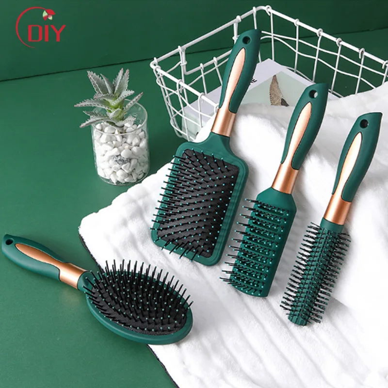 

1Pcs Hair Massage Air Cushion Comb Brush Scalp Hairbrush Detangle Anti Static Salon SPA Hairdressing Styling Tool Oval Round DIY