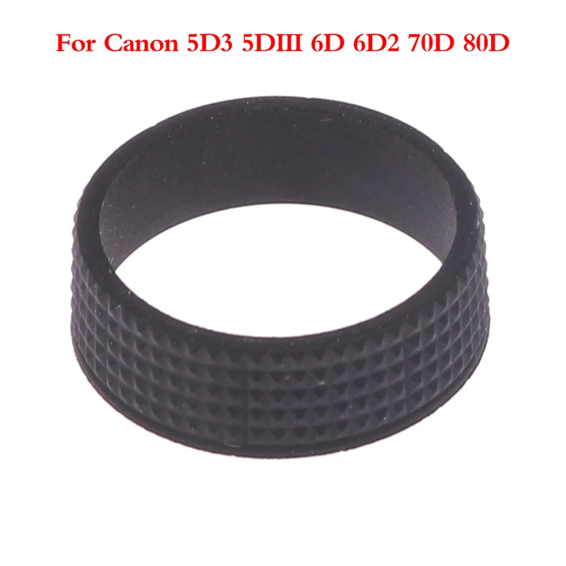 1PC Top Cover Mode Dial Button Around Circle Rount Rubber Camera Spare Part For Canon 5D3 5DIII 6D 6D2 70D 80D