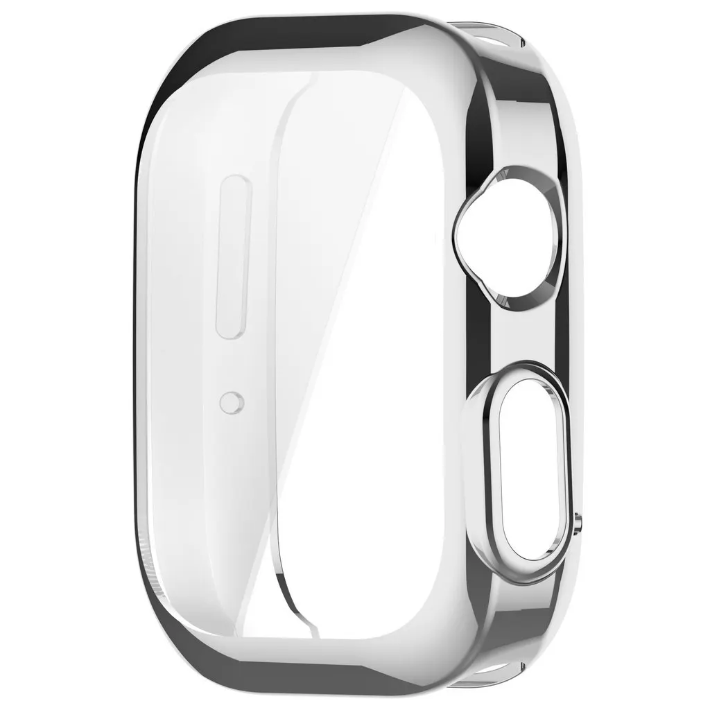 Sleek & Protective TPU Smart Watch Case - Shiny Full Cover Design