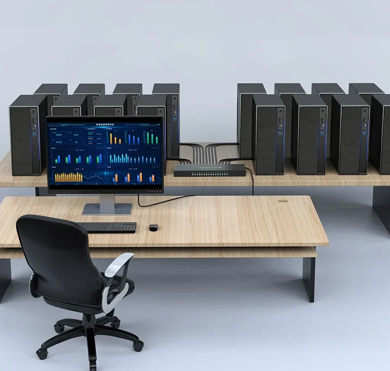 Per Takeshi Kamai Japan, 6511232; Switch Kvm Switch Kvm Hdmi V2.0 A 16 Porte Supporta Hotkeys Swapping 4K 3D