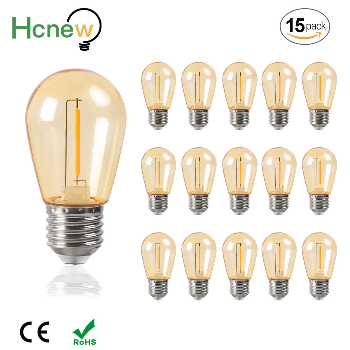 C02 - LED light bulb G45 gold spiral filament