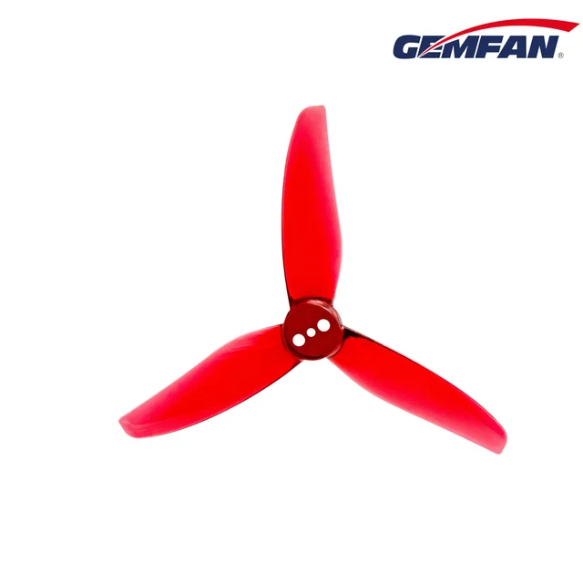 2Pairs Gemfan Hurricane 3020 3-Blade 3 Hole PC Propeller 1.5mm 2mm For RC FPV Racing Freestyle 3inch Toothpick Cinewhoop Ducted 4