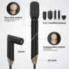 6 In1 Hair Dryer Curling Iron Straightener Hair Brush Electric Hairdryer Folding Styling Comb Multi Hair Styler Hair Care 3