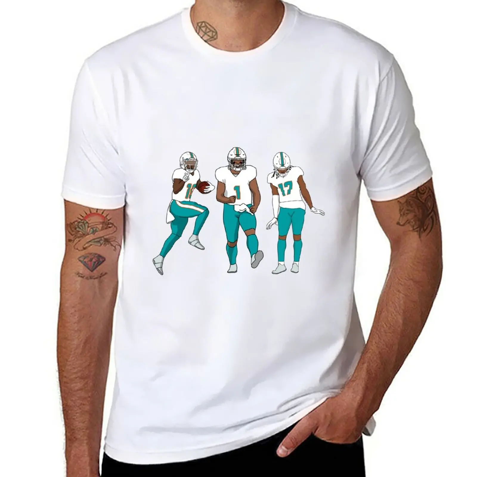 Nuovo Trio Di Miami T-Shirt Vestiti Estivi Magliette Divertenti Vestiti Vintage Magliette Nere Per Uomo