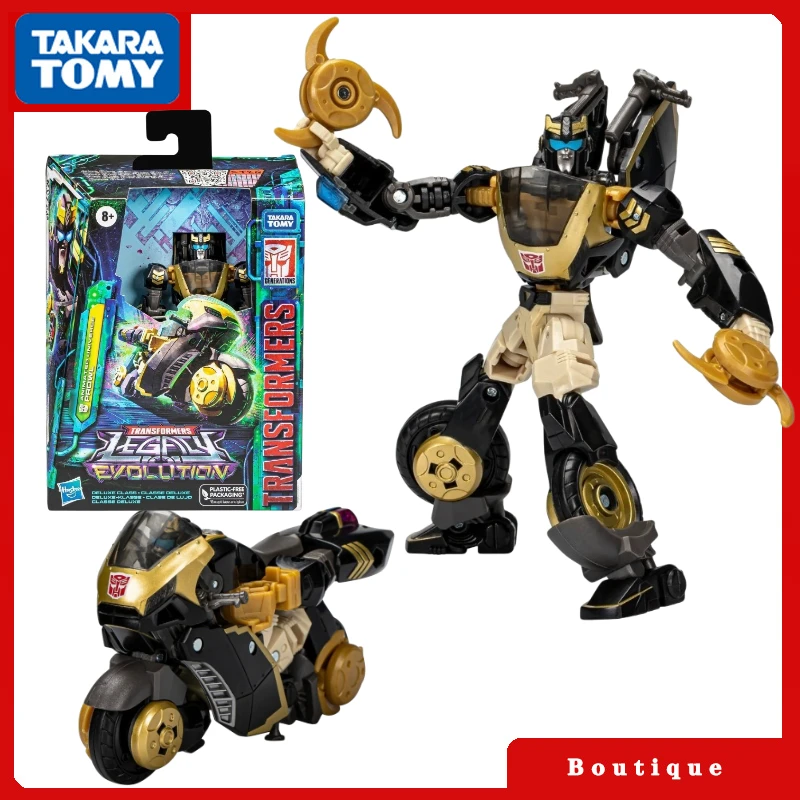 In Magazzino Transformerstoys Legacy Evolution Deluxe Class Animated Universe Prowl Action Figures Regali Da Collezione Hobby Classici
