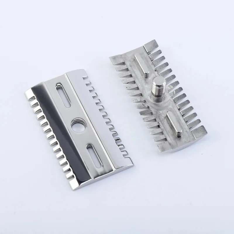 Yaqi 316 Stainless Steel Polished Mellon Safety Razor Head 2