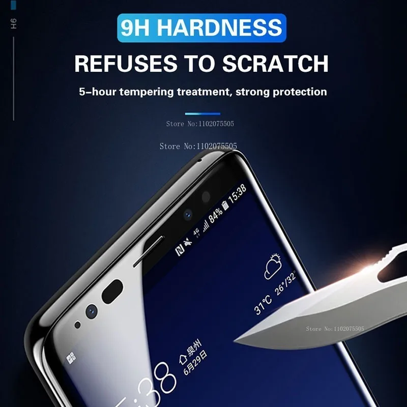 Full Cover Protective Glass Screen Protector - Ultra HD Clarity