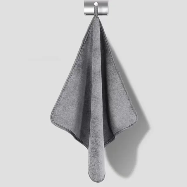 Microfiber Car Wash Towel Soft Drying Auto Body Towels Double Layer Plush Thicken Rags Absorbent Care Cleaning Polishing Cloths 5