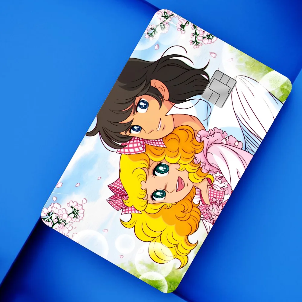 Anime Manga Candy Various Anime Bank Credit Cards Bus Pass Stickers Cool Decoration Waterproof Stickers Collection Toys Gifts
