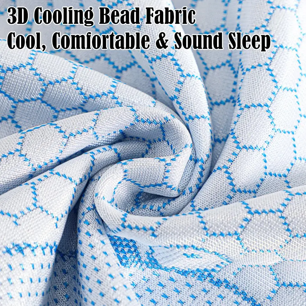 Summer Ice Silk Cooling Pillowcase with Cute Pattern - Breathable & Washable Cool-Touch Bedding