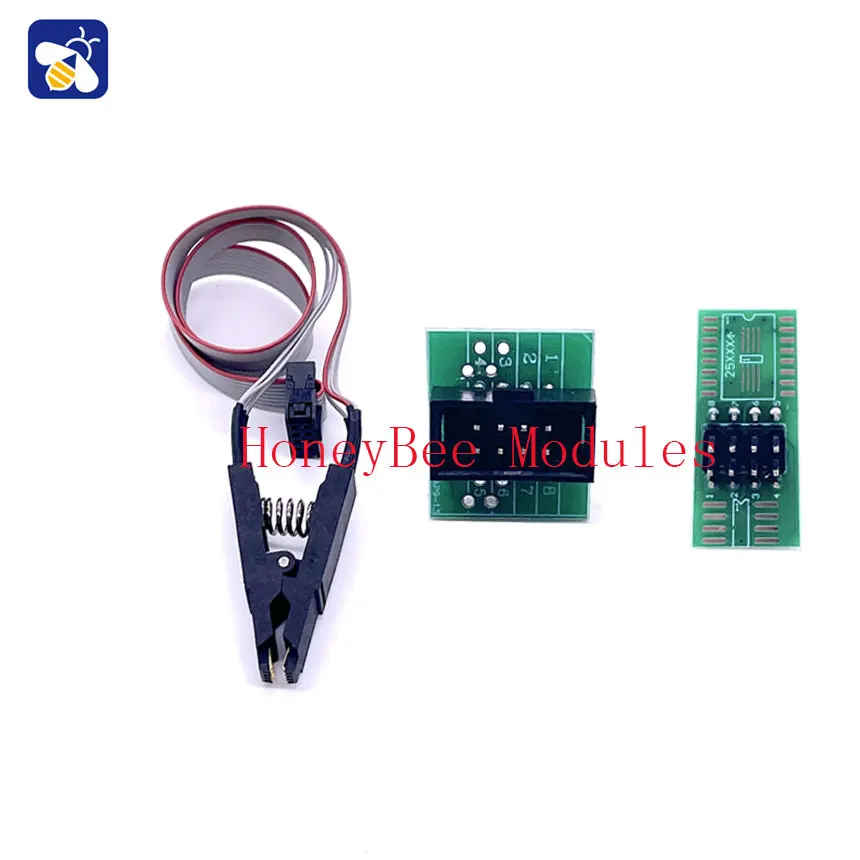 CH341a Programmer adapter SOIC8 adapter SOP8 clip 1.8V adapter EEPROM Flash BIOS USB electronics cable