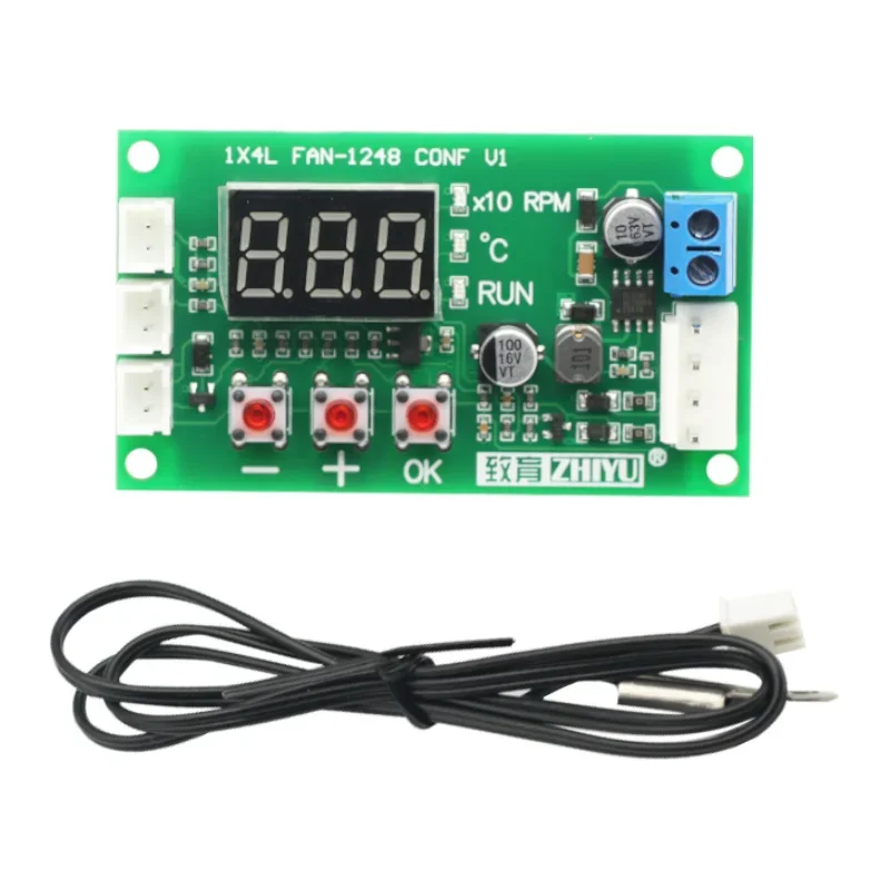 

DC12-48V PWM контроллер скорости вентилятора, регулятор температуры EBM EC для модуля платы arduino
