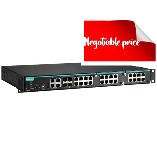 Рисунок 2 - Модульный сетевой коммутатор MOXA 24 + 4G