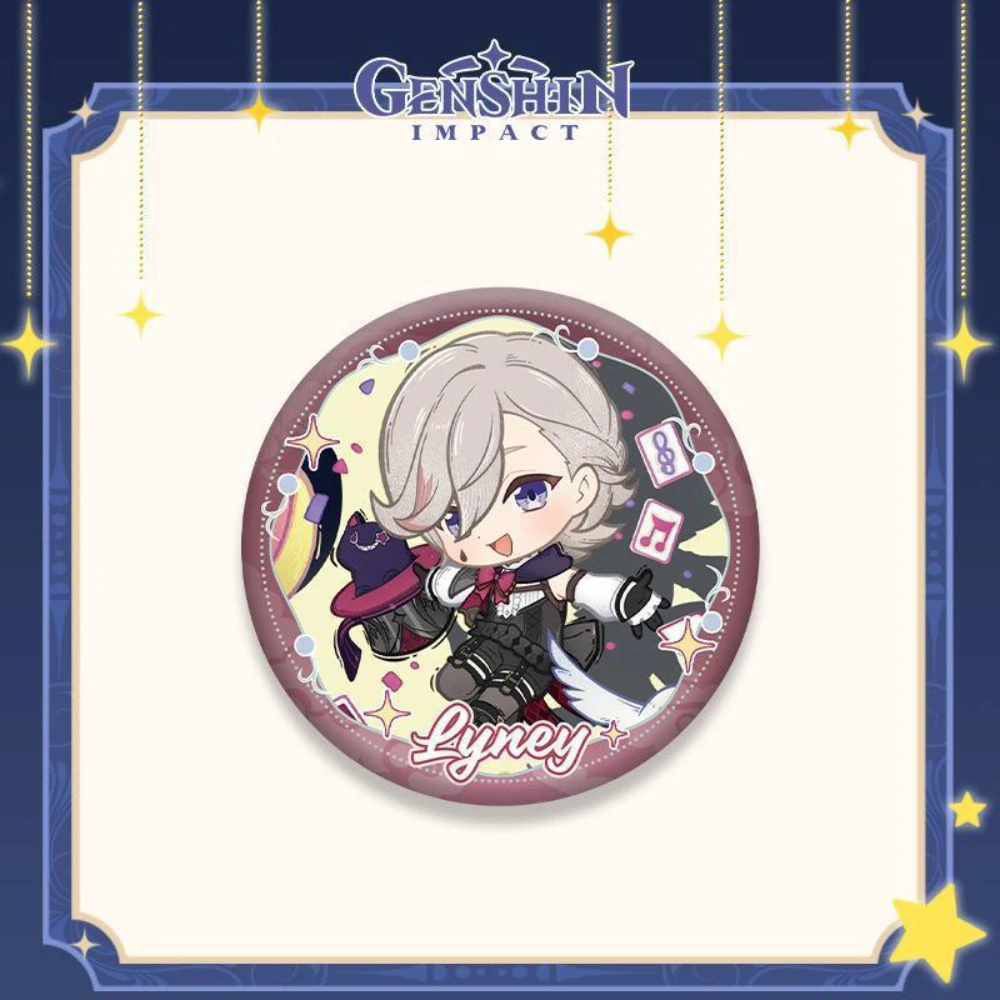 Spiel Genshin Impact Furina Neuvillette Wanderer Alhaitham Wriothesley Charlotte Lyney Kirara Dehya Lynette Yaoyao Abzeichen Geschenk – Detail 9