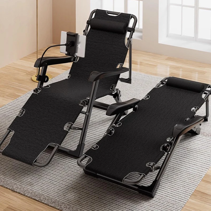 

Camping Portable Chaise Lounge Beach Gamer Sun Sleeping Armchairs Bed Convertible Sillas De Escritorio Living Room Furniture