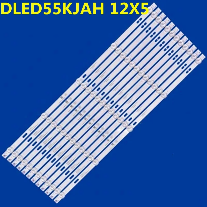 

LED Backlight Strip LED55KJAH DLED55KJAH 12X5 0005 HV550QUBB05 H55B K55S LED55U60 LED55M60A Ptv55174kiled