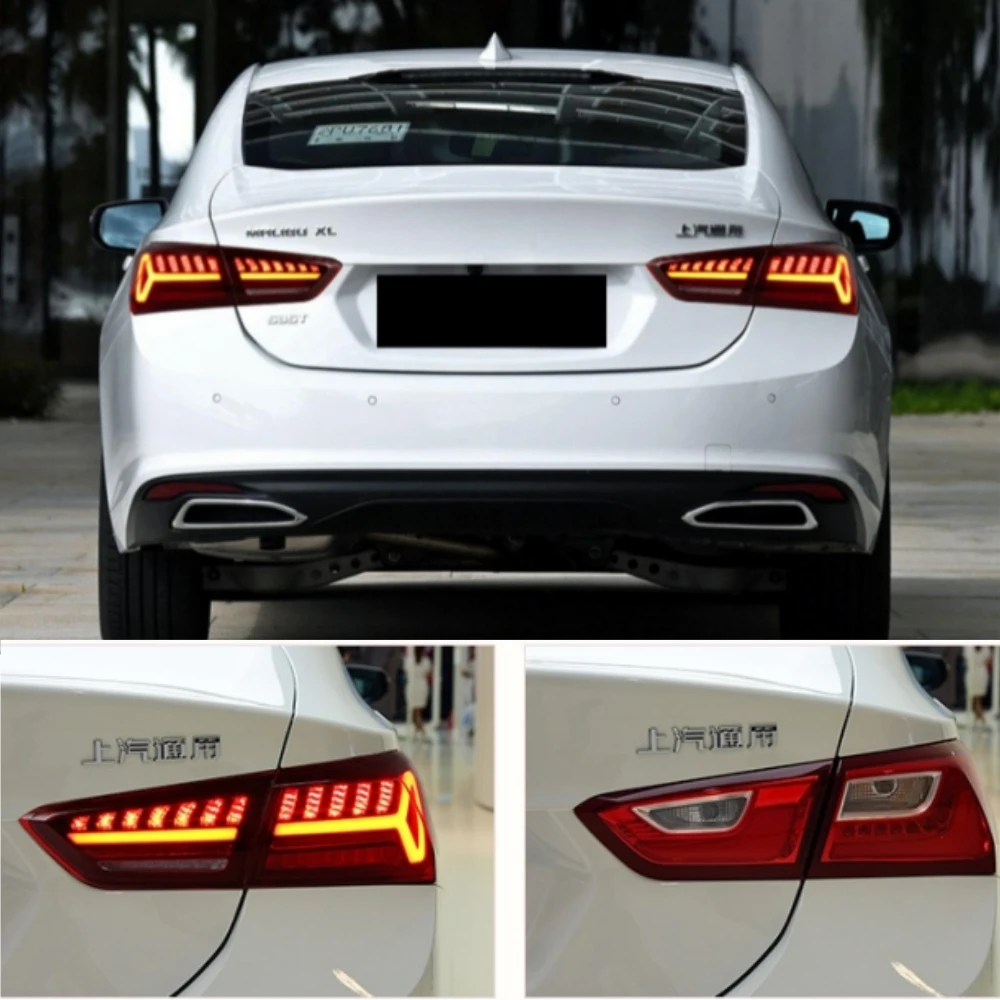 

Plug and Play Car Led Taillights For Chevrolet Malibu XL 2016 2017 20188 2019 2020 2021 LED Tail Lamp Assembly Waterproof IP67