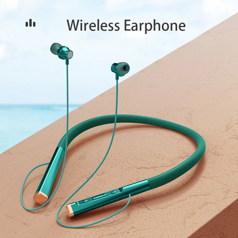 Cuffie Bluetooth Wireless Tws Auricolari Musicali Archetto Da Collo Gamer Auricolari Sportivi Impermeabili Cuffie Per Xiaomi Oppo, 60H Playtime