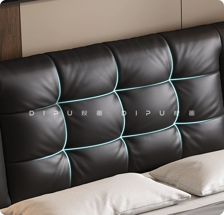 Storage Space Bed Frame Headboard Sale Design Modern Platform Bed Bases Frames Twin King Size Cama De Casal Home Furniture