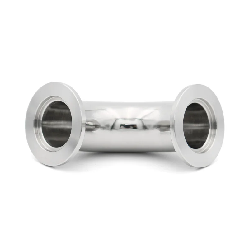 fitting tube kf vacuo 90 graus cotovelo kf16 kf25 kf40 kf50 304 03