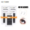 10 pcs/lot GEMERRY 4D W-Shaped Eyelashes Extension 4D Cilios W Automatic Premade Volume Fans Professional Makeup Tools Wholesale 1