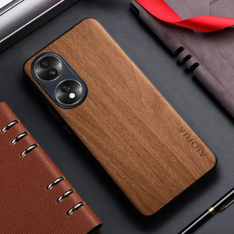 Premium Bamboo Wood Pattern Back Cover - Sleek and Durable Phone Case