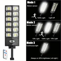 Super Bright Solar LED Light Outdoor Sunlight Floodlights External Solar Lamp with Motion Sensor Solar Powered LED Street Lights 2