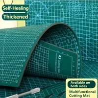 1pc Large Cutting Mat Self Healing Double Side A3 A4 Cutting Pad for Crafting Silhouette Green Sewing Cutting Mat 1
