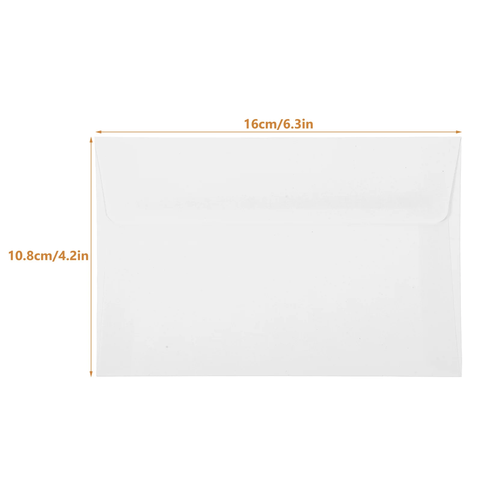 A4 Invitation Envelope Blank Envelopes Greeting Cards Kraft Paper Household Self Seal Wedding Party Storage Letter 50 Pcs kraft paper envelopes mailing envelopes