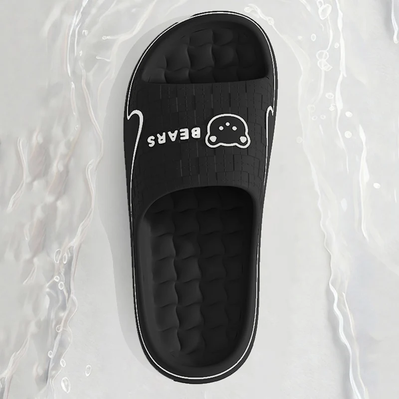 Women's Home Slippers Cute Cartoon EVA Indoor Home Bathroom Sandals Soft Sole Non-slip Summer Outdoor Beach Couple Shoes 6