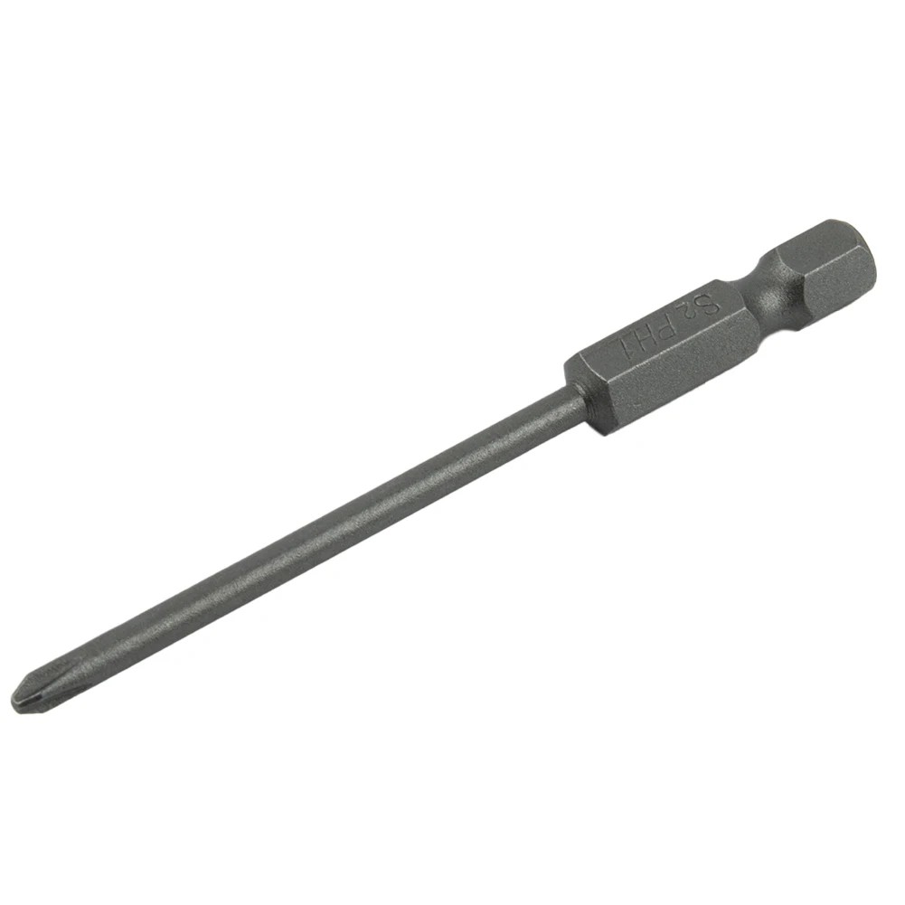 

Nutdrivers Screwdriver Bit Hex Cross Head PH1 6.35mm / 1/4\\\\\\\\\\\\\\\" Shank 75mm Long For Small Appliances Steel Magnetic