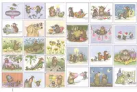 2023 Cute mouse Transparent Clear Silicone Stamp/Seal for DIY scrapbook/photo album Decorative clear stamp sheets ST0974 2