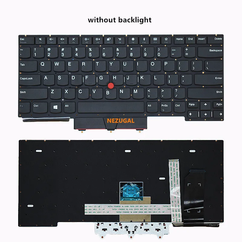 

US Keyboard For Lenovo Thinkpad E14 R14 S3 Gen2 E15 R15 English Laptop Keyboard with backlit